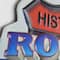Historic Route 66 America's Highway Embossed Metal Sign